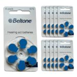 Baterie do naslouchátek Beltone 675 - sada 10 blistrů (60 ks baterií)