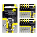 Baterie do sluchadel Ultima 10 – sada 10 blistrů (60 ks baterií)