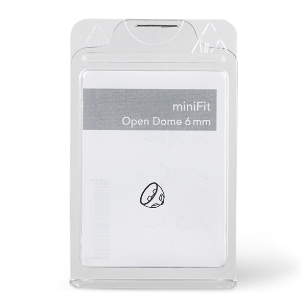 Kopulky Open Dome miniFIT 6 mm, 10 ks, OTICON, BERNAFON