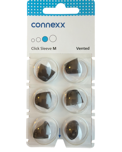Ušní koncovka Connexx SIGNIA Click Sleeve open M