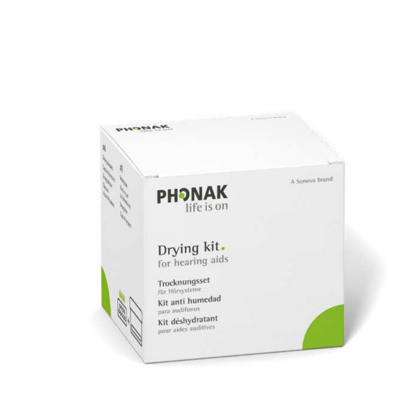 Sada pro vysoušení sluchadel Phonak