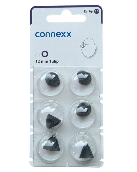 Sluchátkový nástavec Signia Connexx Eartip 3.0 tulipán 12 mm