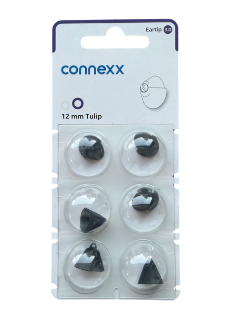 Sluchátkový nástavec Signia Connexx Eartip 3.0 tulipán 12 mm