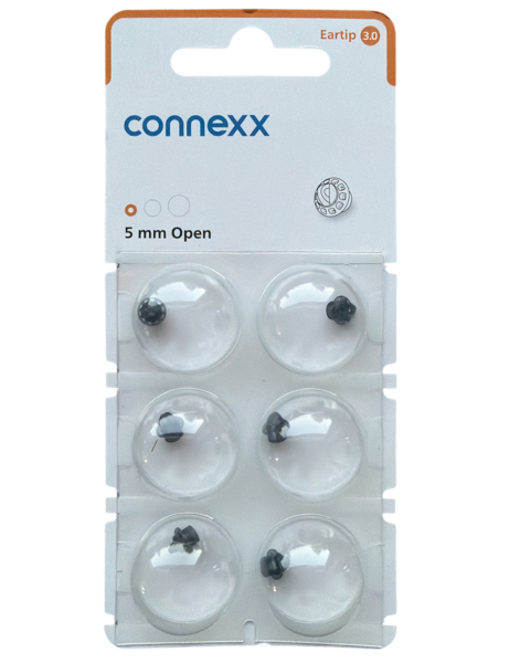 Ušní koncovka Signia Connexx Eartip 3.0 otevřená 5 mm