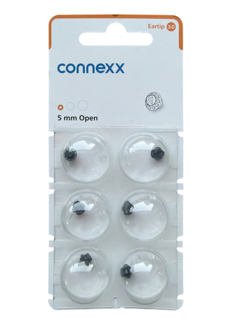 Ušní koncovka Signia Connexx Eartip 3.0 otevřená 5 mm