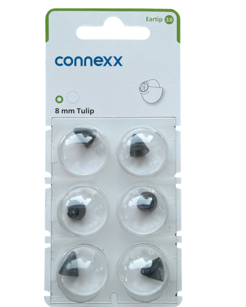 Ušní koncovka Signia Connexx Eartip 3.0 tulipán 8 mm