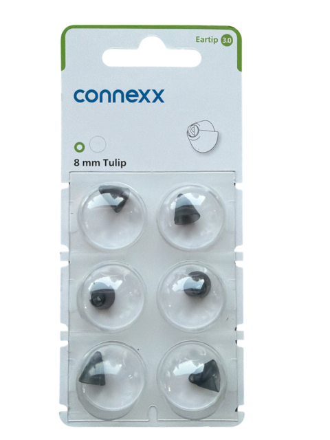 Ušní koncovka Signia Connexx Eartip 3.0 tulipán 8 mm