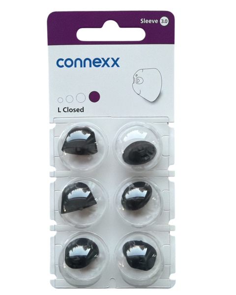 Sluchátko Signia Connexx Sleeve 3.0 uzavřené L