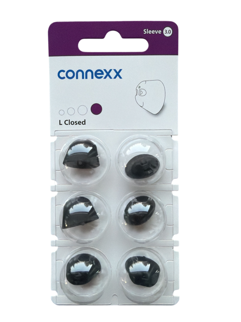 Sluchátko Signia Connexx Sleeve 3.0 uzavřené L